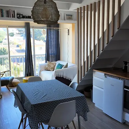 شقة L'ibis Duplex, Pin Rolland, Renove, Climatise, A Pied, Parking سانت-ماندرييه-سور-مير